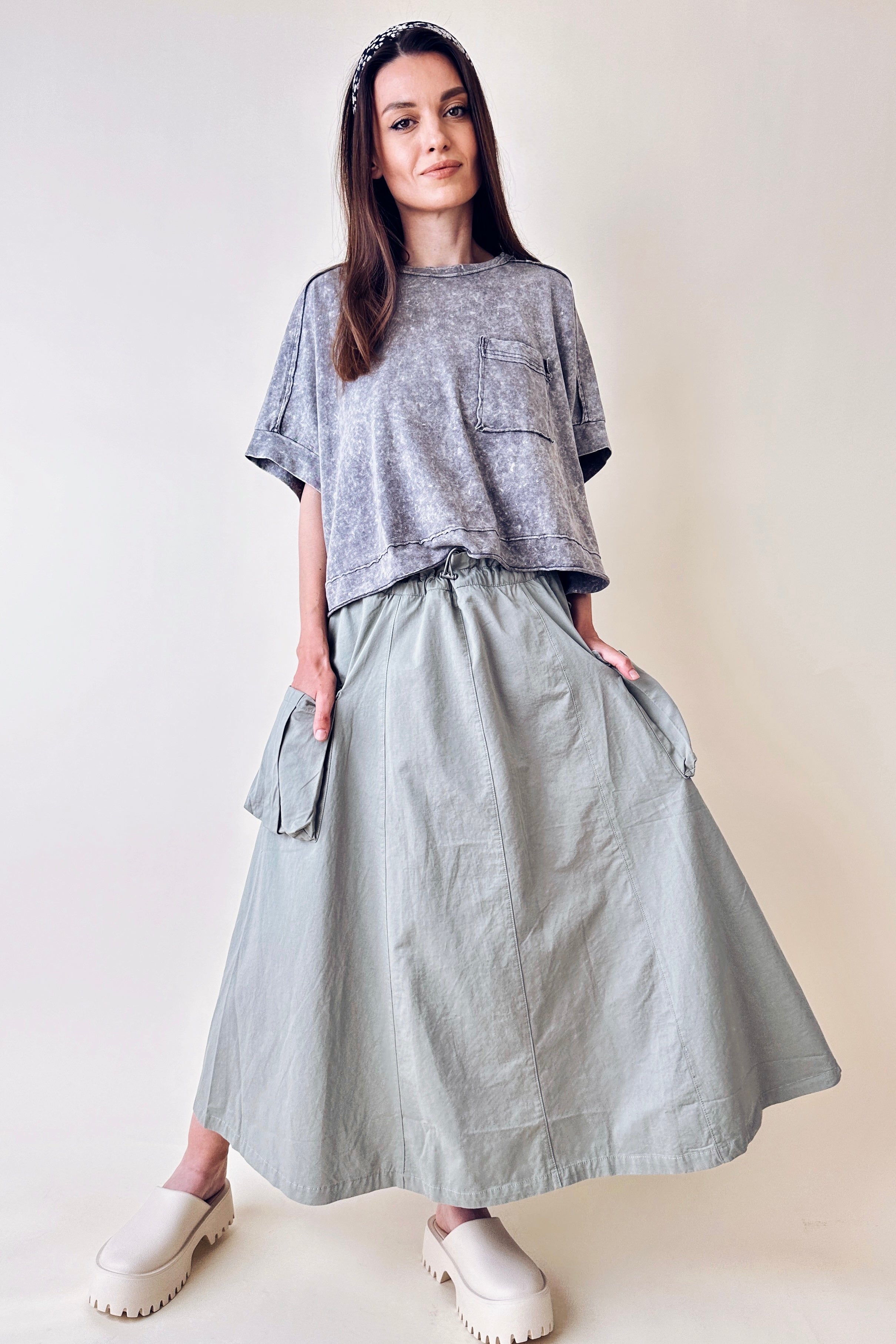 Hot Season Oversized Cropped T-Shirt - alldeserved.com