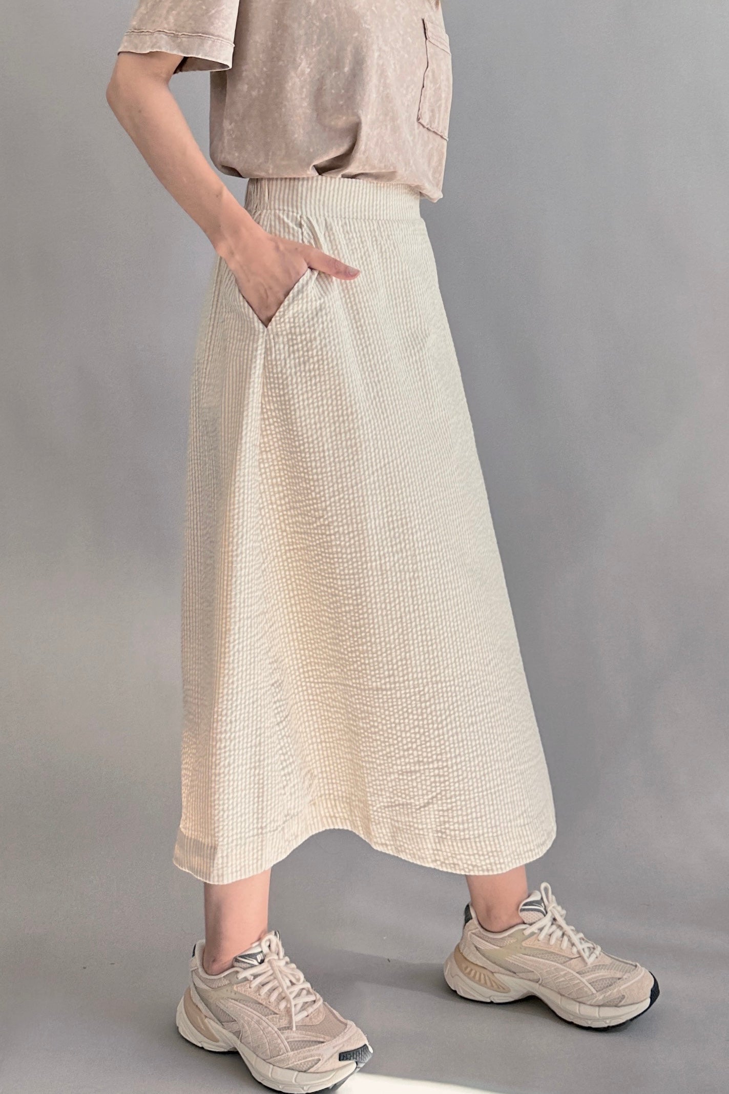 Morning Pages Midi Skirt - alldeserved.com