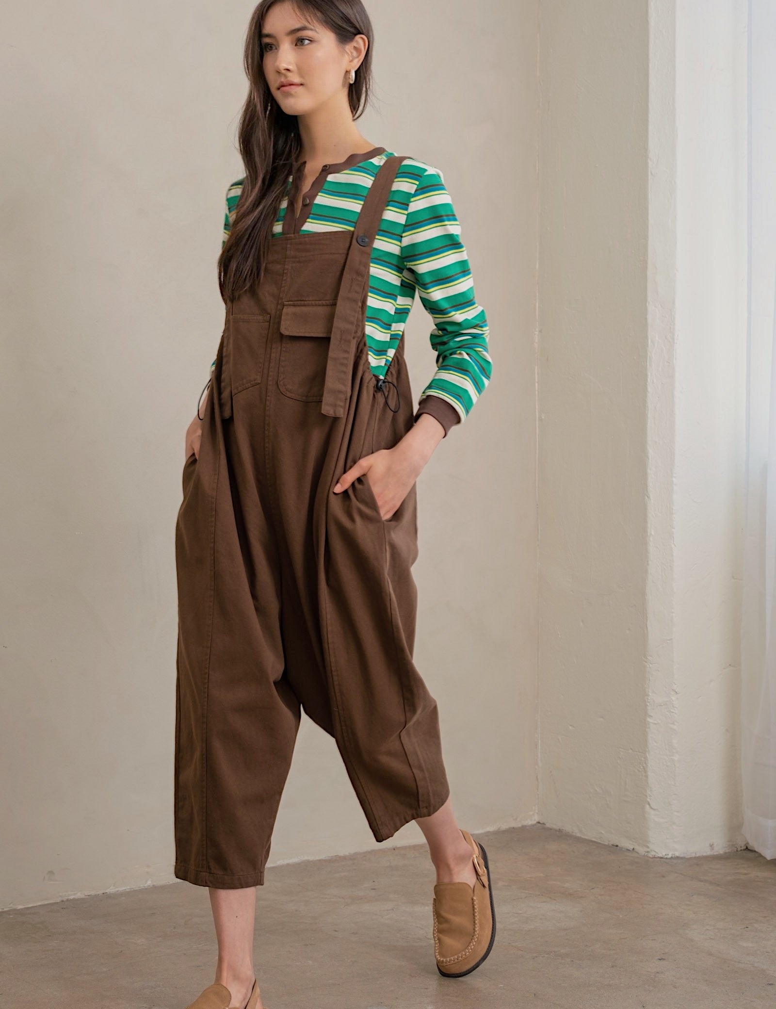 Sunday Comfort Barrel Overalls - alldeserved.com