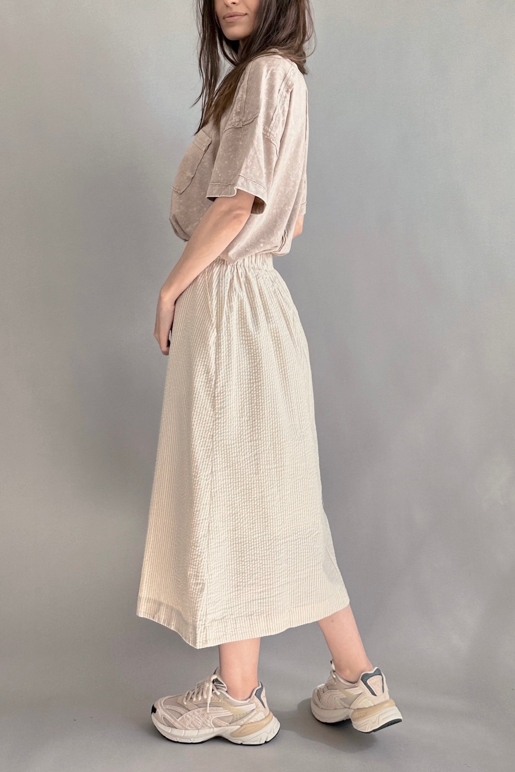 Morning Pages Midi Skirt - alldeserved.com