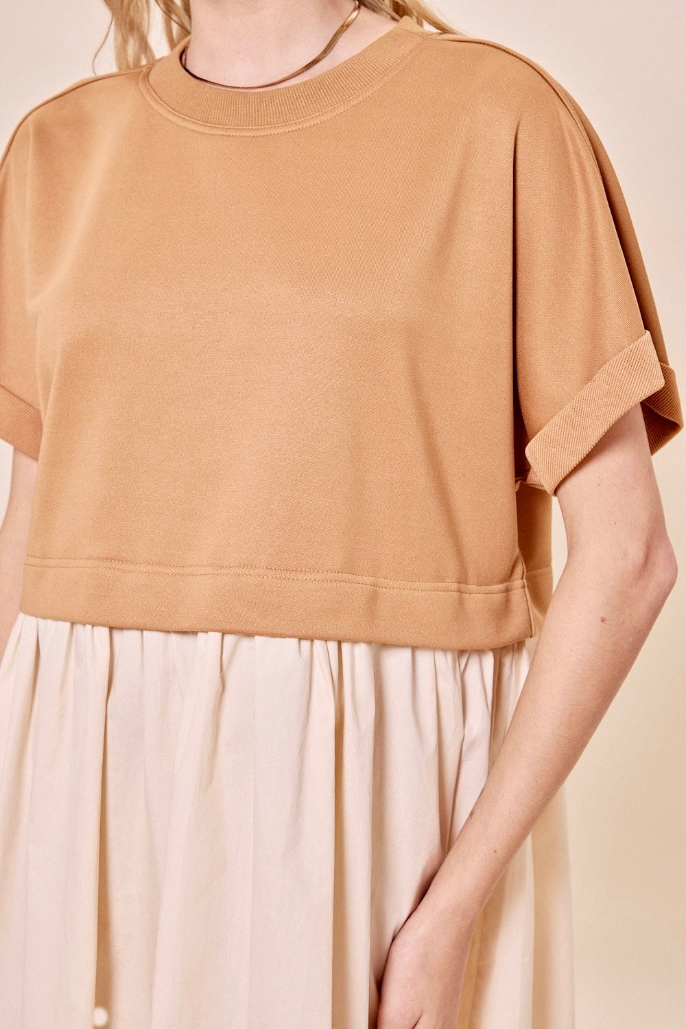 Soft Blend Mini Dress - alldeserved.com