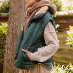 Cozy Trails Fleece Puffer Vest - alldeserved.com