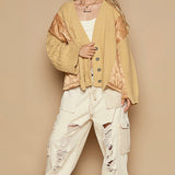 Knit and Quilt Relaxed Cardigan - alldeserved.com