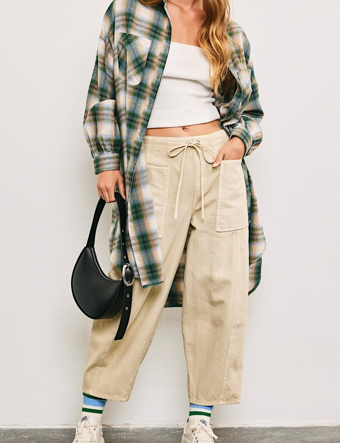 Moxie Washed Barrel Pull-On Pants - alldeserved.com