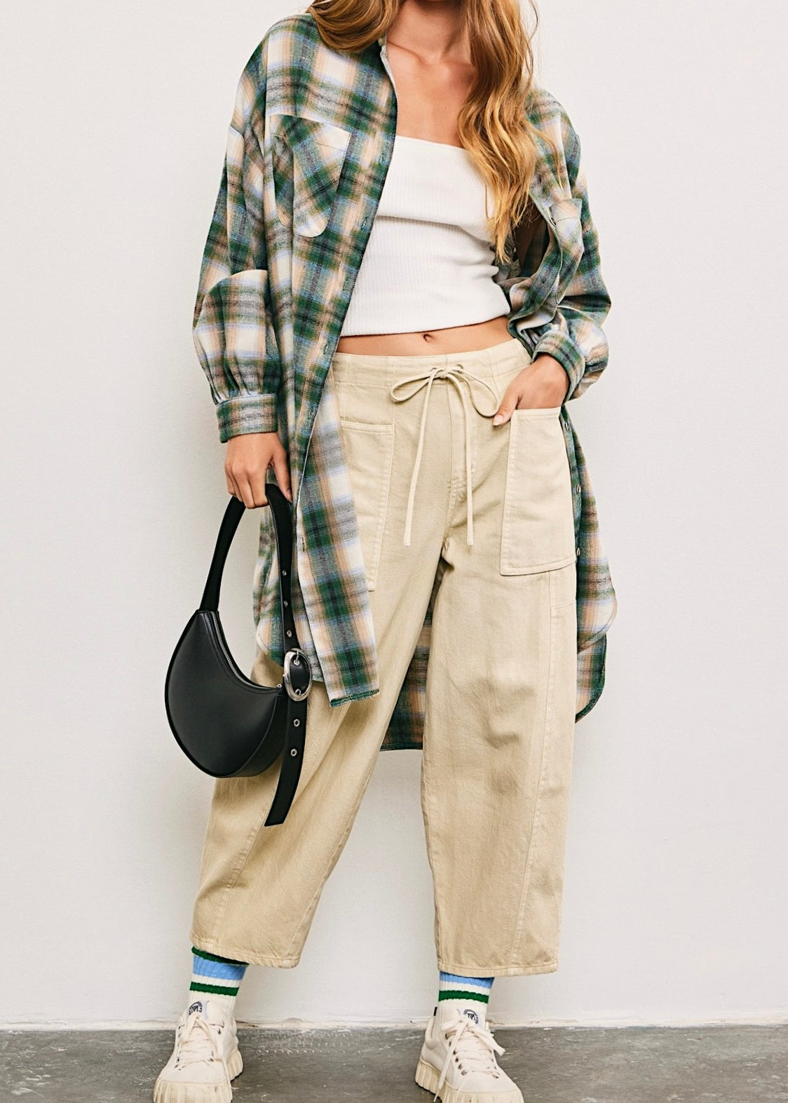 Moxie Washed Barrel Pull-On Pants - alldeserved.com