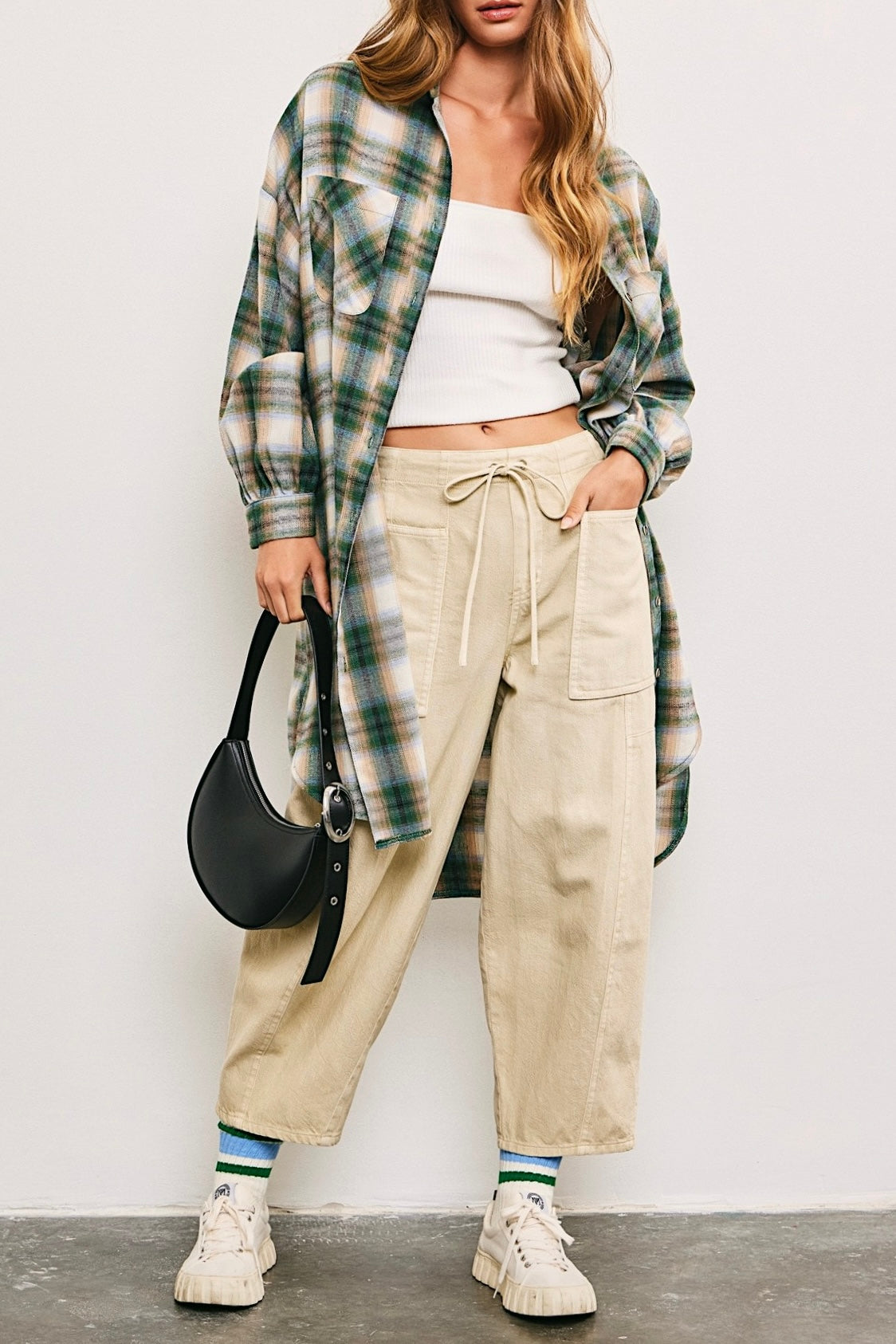 Moxie Washed Barrel Pull-On Pants - alldeserved.com