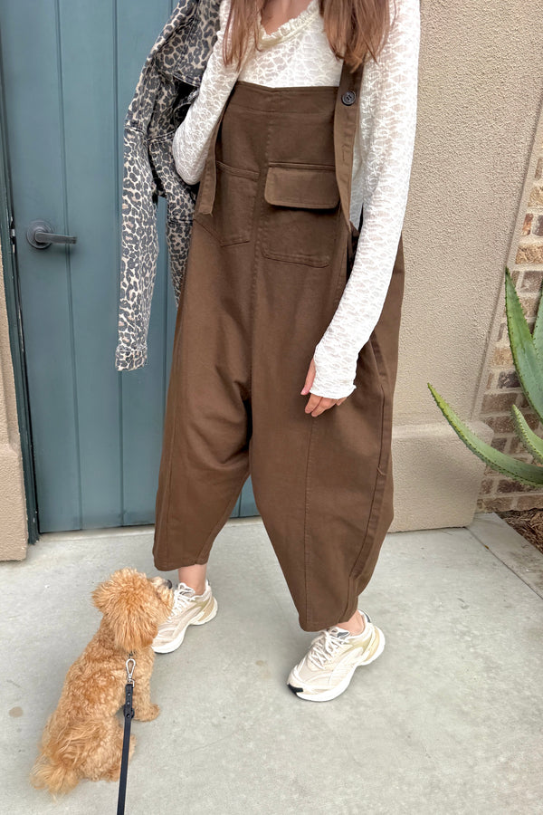 Sunday Comfort Barrel Overalls