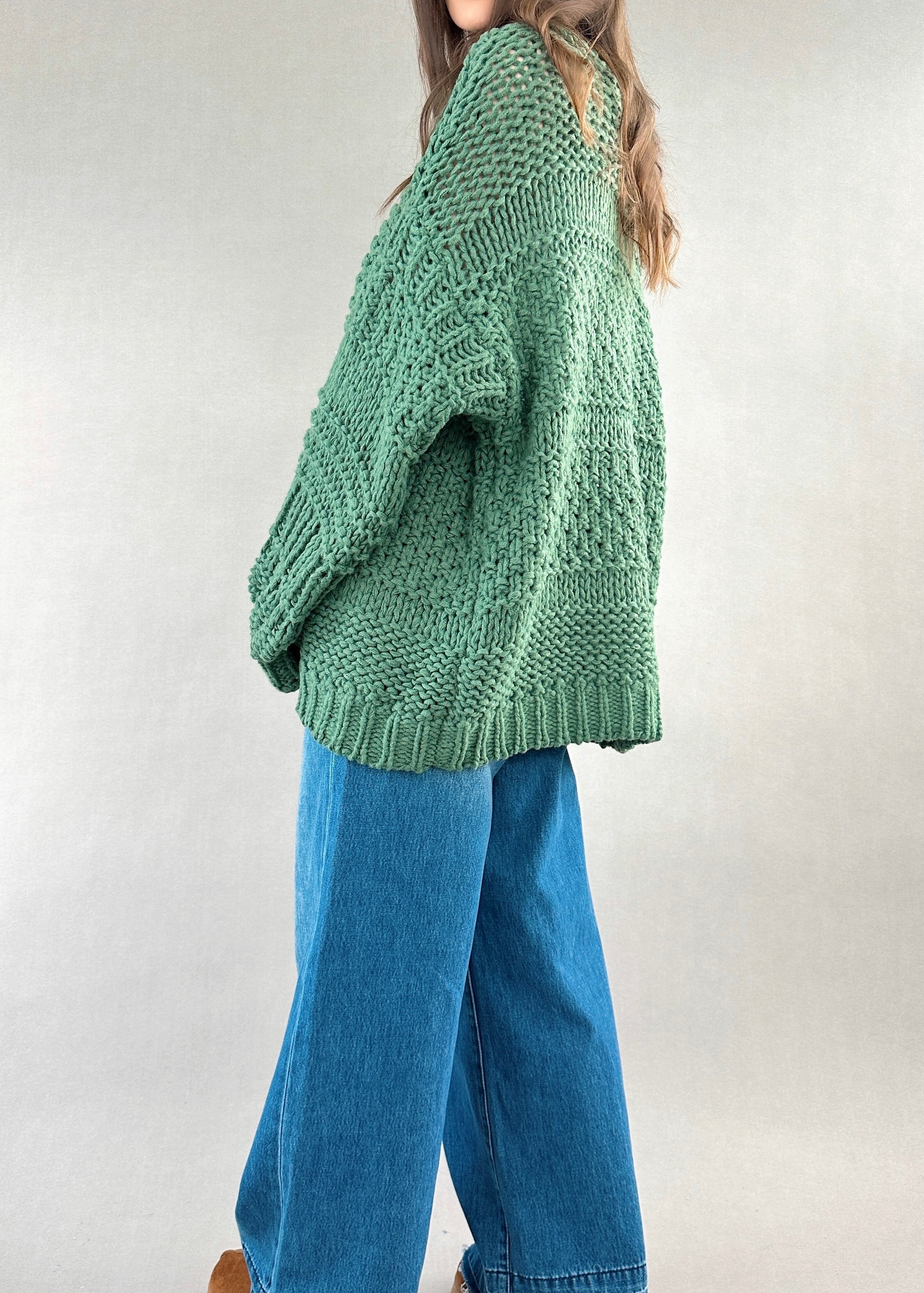 Solid Color Chunky Cardigan - alldeserved.com