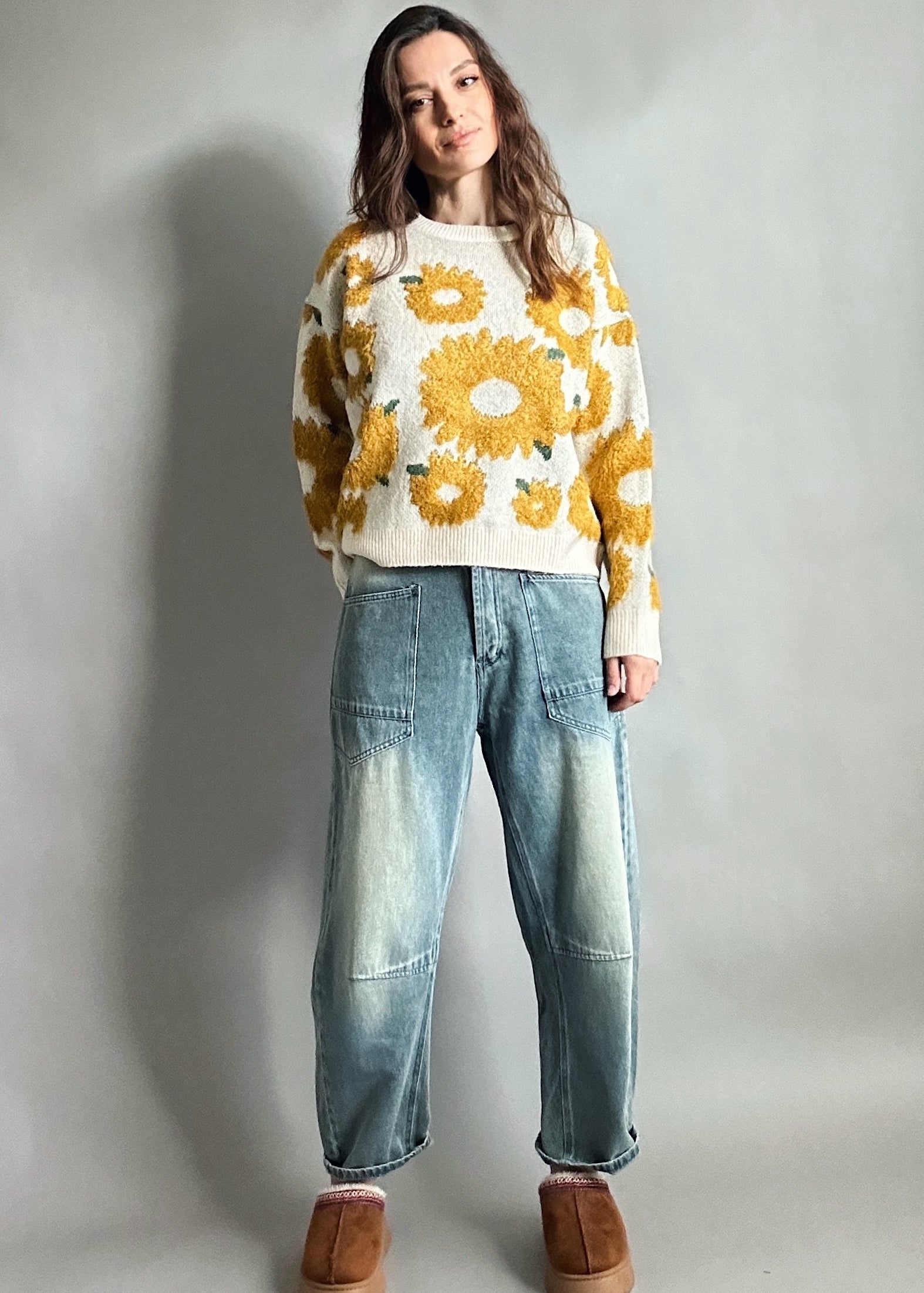 Harvest Bloom Knit Sweater - alldeserved.com