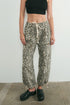 Malibu Leopard Print Pull-On Pants