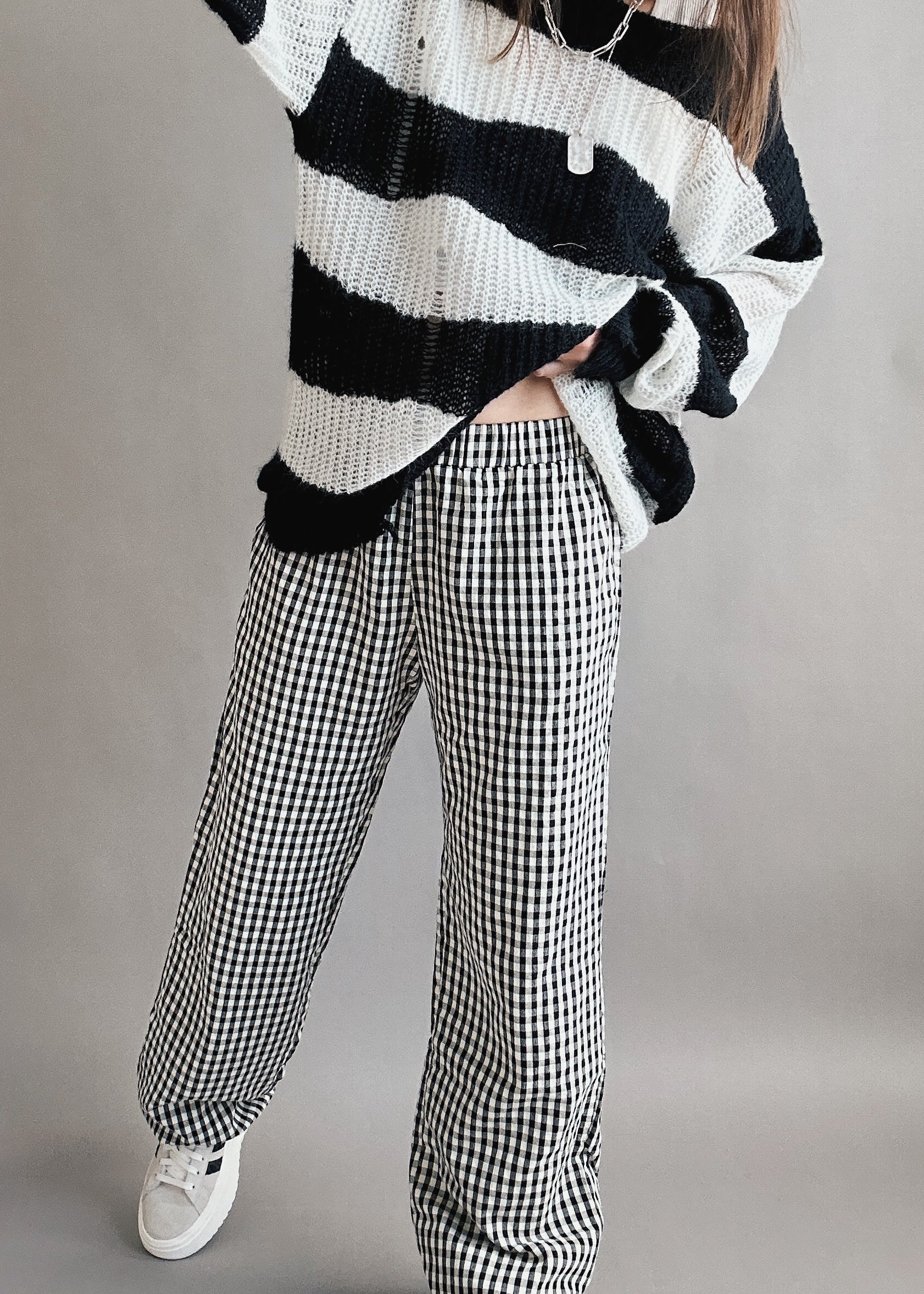 Wanderlust Gingham Boxer Pants - alldeserved.com