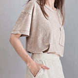 Raw Seamed Washed Tee - alldeserved.com