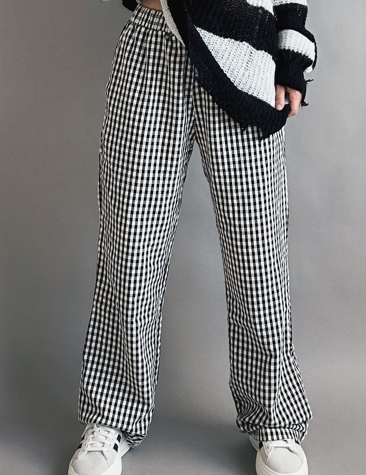 Wanderlust Gingham Boxer Pants - alldeserved.com
