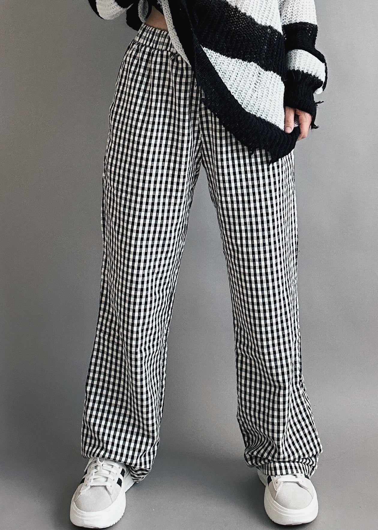 Wanderlust Gingham Boxer Pants - alldeserved.com