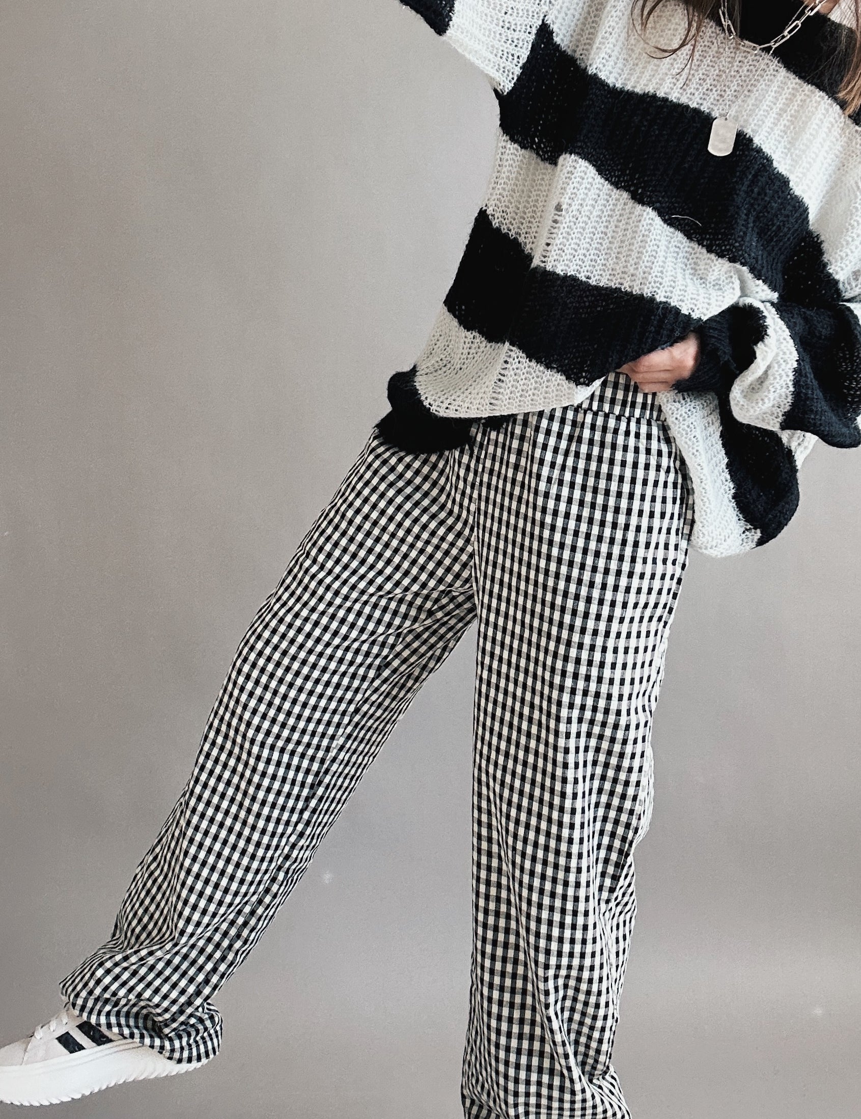 Wanderlust Gingham Boxer Pants - alldeserved.com