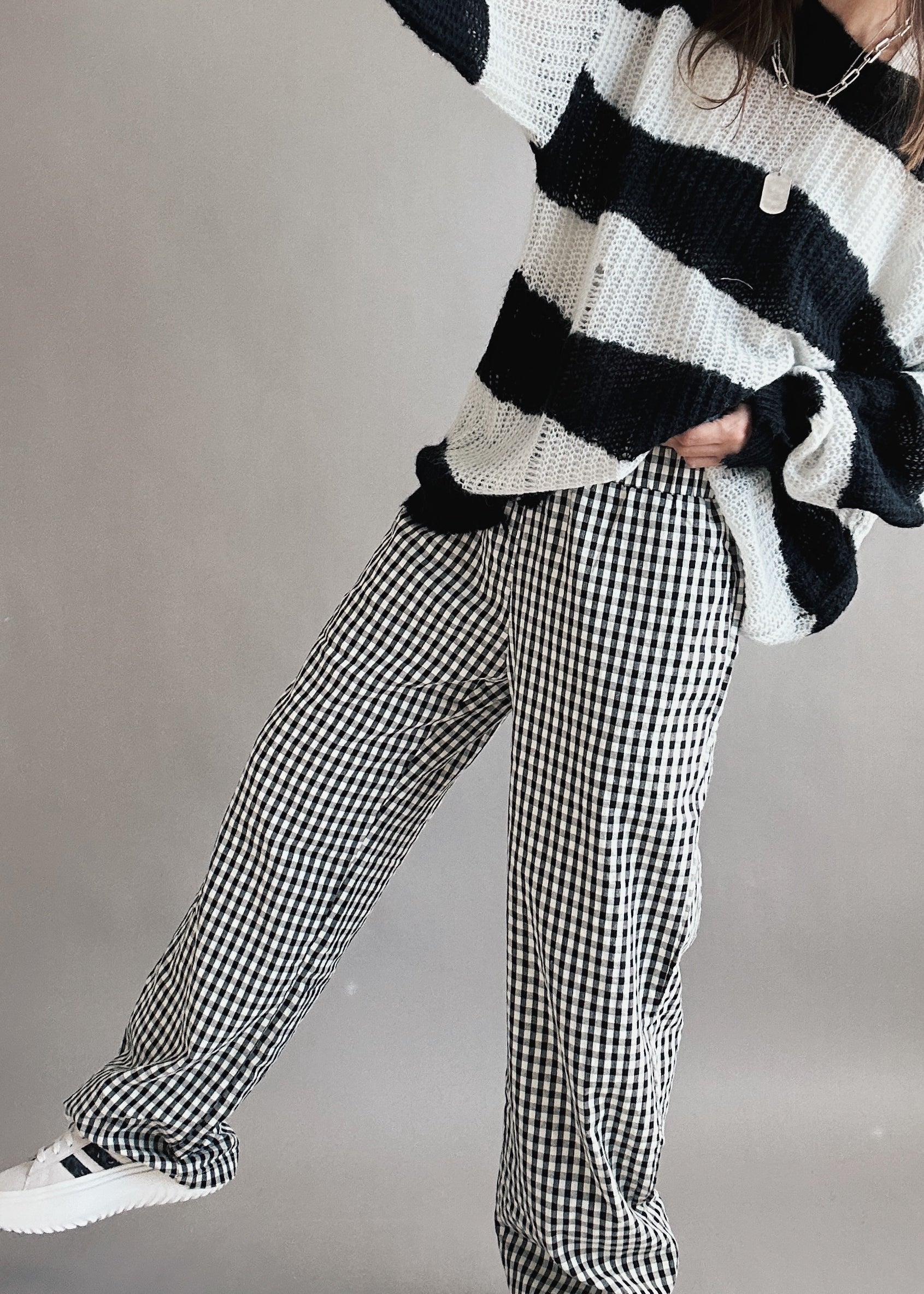 Wanderlust Gingham Boxer Pants - alldeserved.com