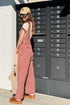 Red Maeve Culotte Jumpsuit - alldeserved.com