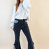 Farrah Embroidered Flare Jeans - alldeserved.com