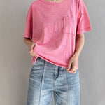 Raw Seamed Washed Tee - alldeserved.com