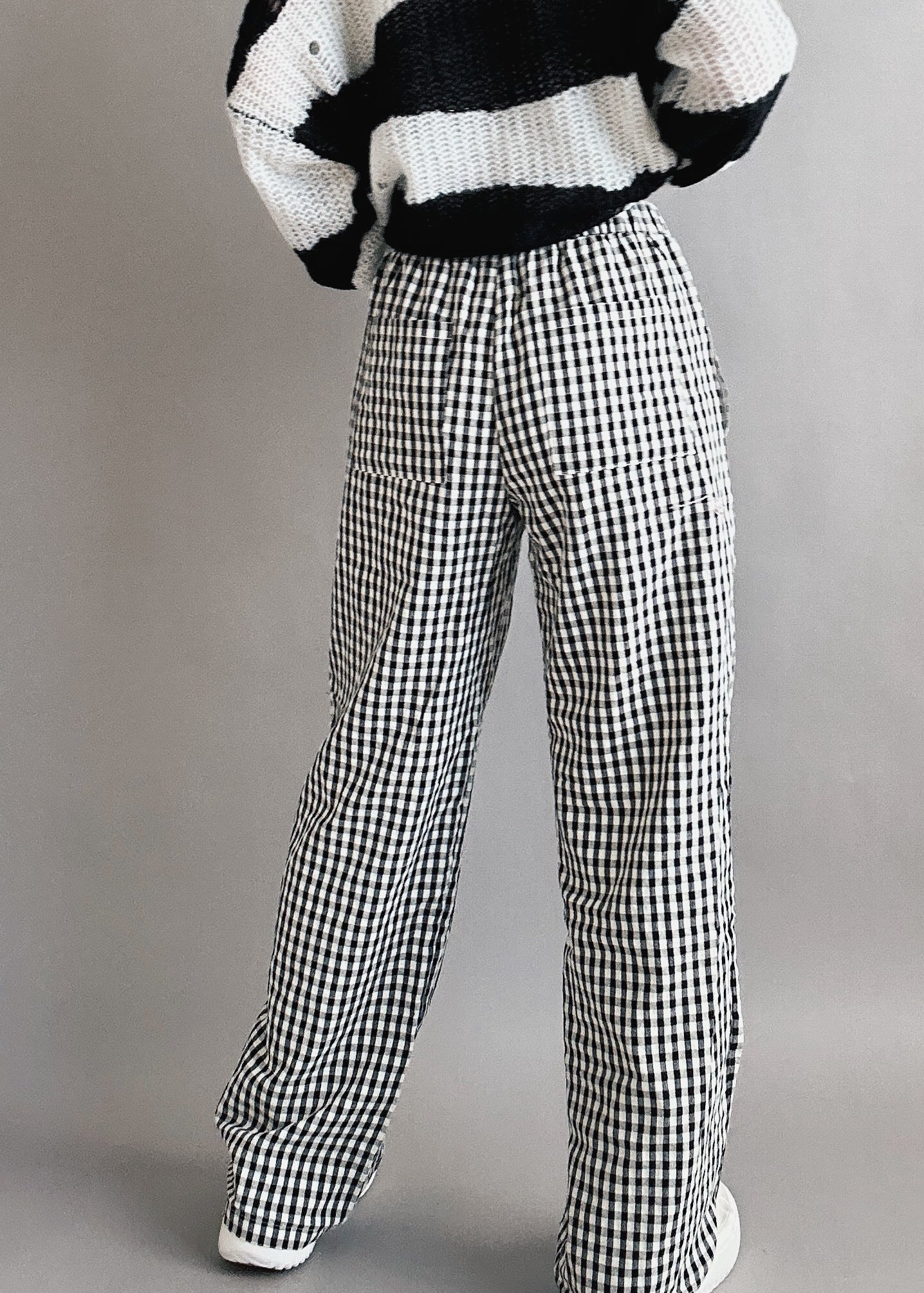 Wanderlust Gingham Boxer Pants - alldeserved.com