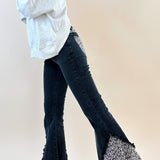 Farrah Embroidered Flare Jeans - alldeserved.com