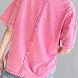 Raw Seamed Washed Tee - alldeserved.com