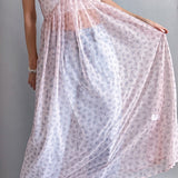Bella Blossom See-through Dress - alldeserved.com