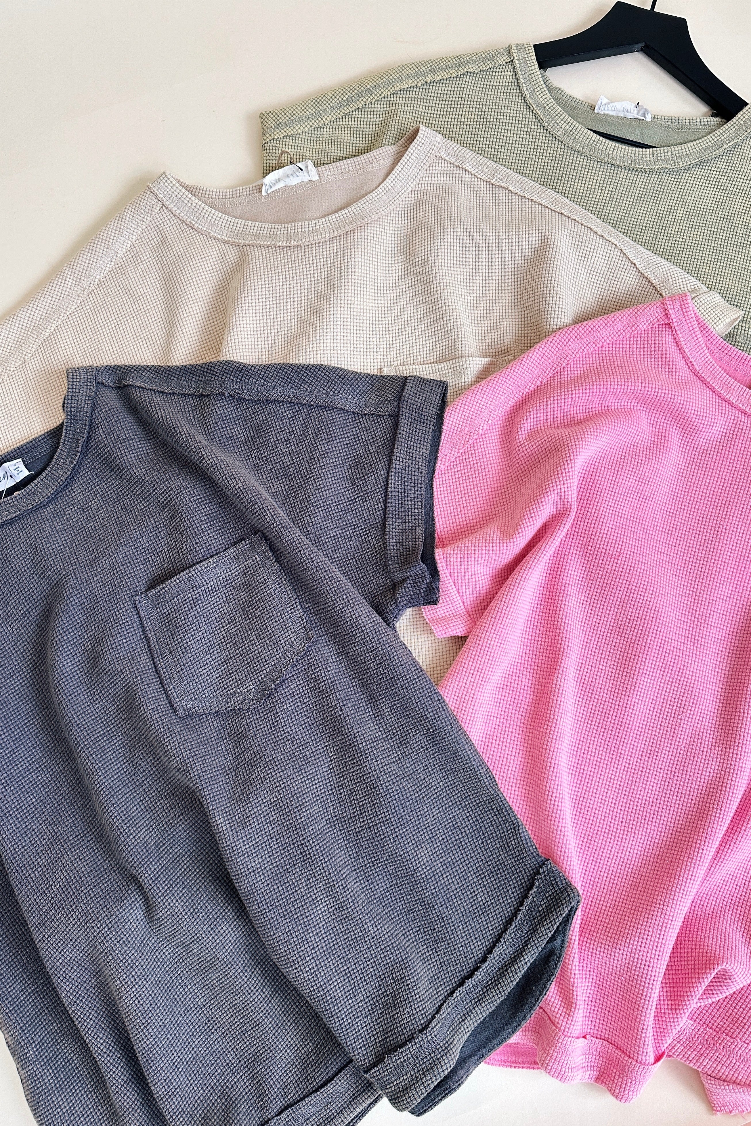 Oversized Textured Tee - alldeserved.com