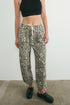 Malibu Leopard Print Pull-On Pants