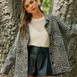 Leopard Print Denim Jacket - alldeserved.com