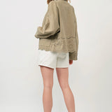 Magnolia Embroidered Denim Jacket - alldeserved.com