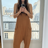 Hot Shot Onesie  Jumpsuit - Pumpkin - FINAL SALE