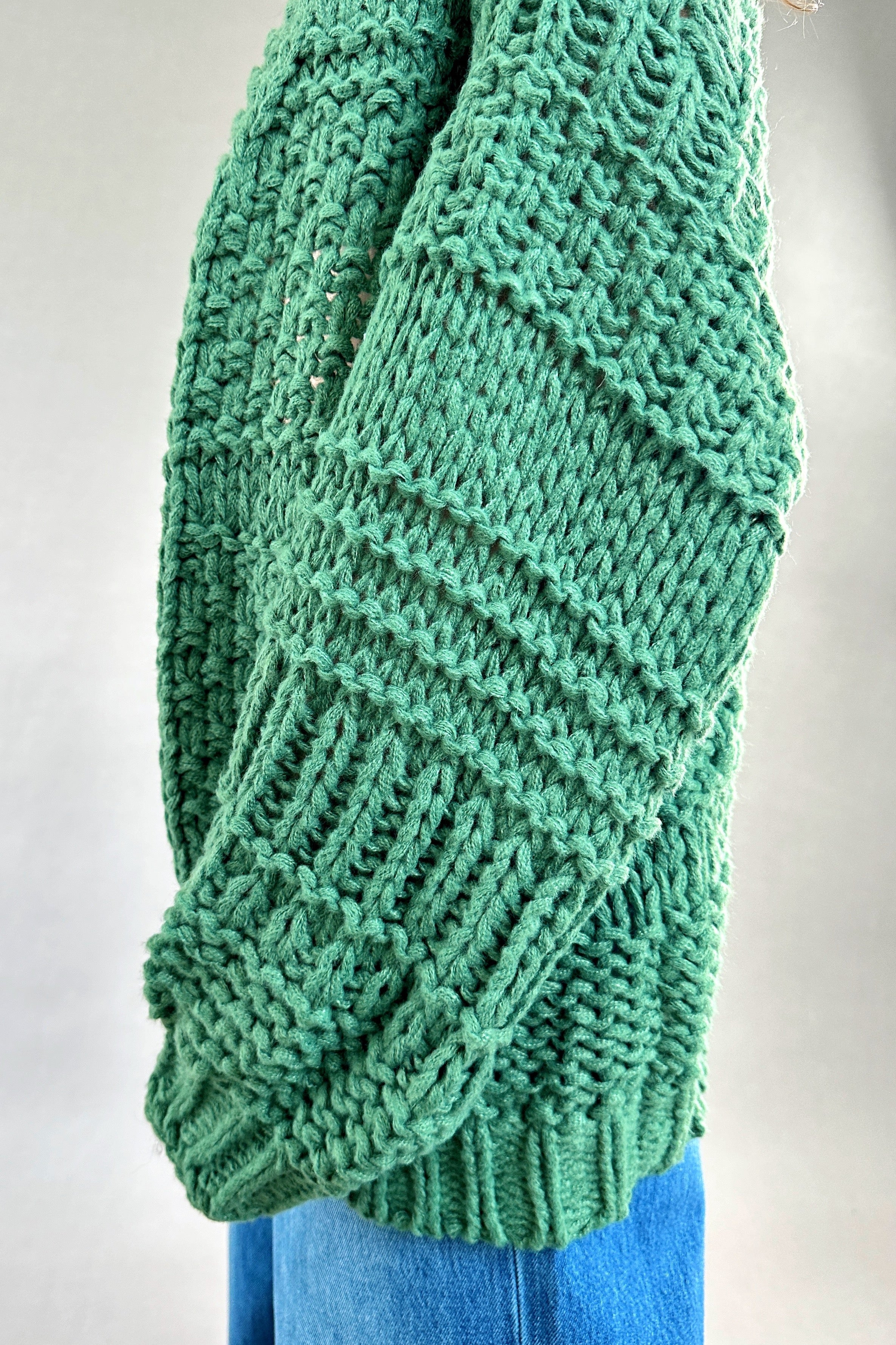 Solid Color Chunky Cardigan - alldeserved.com