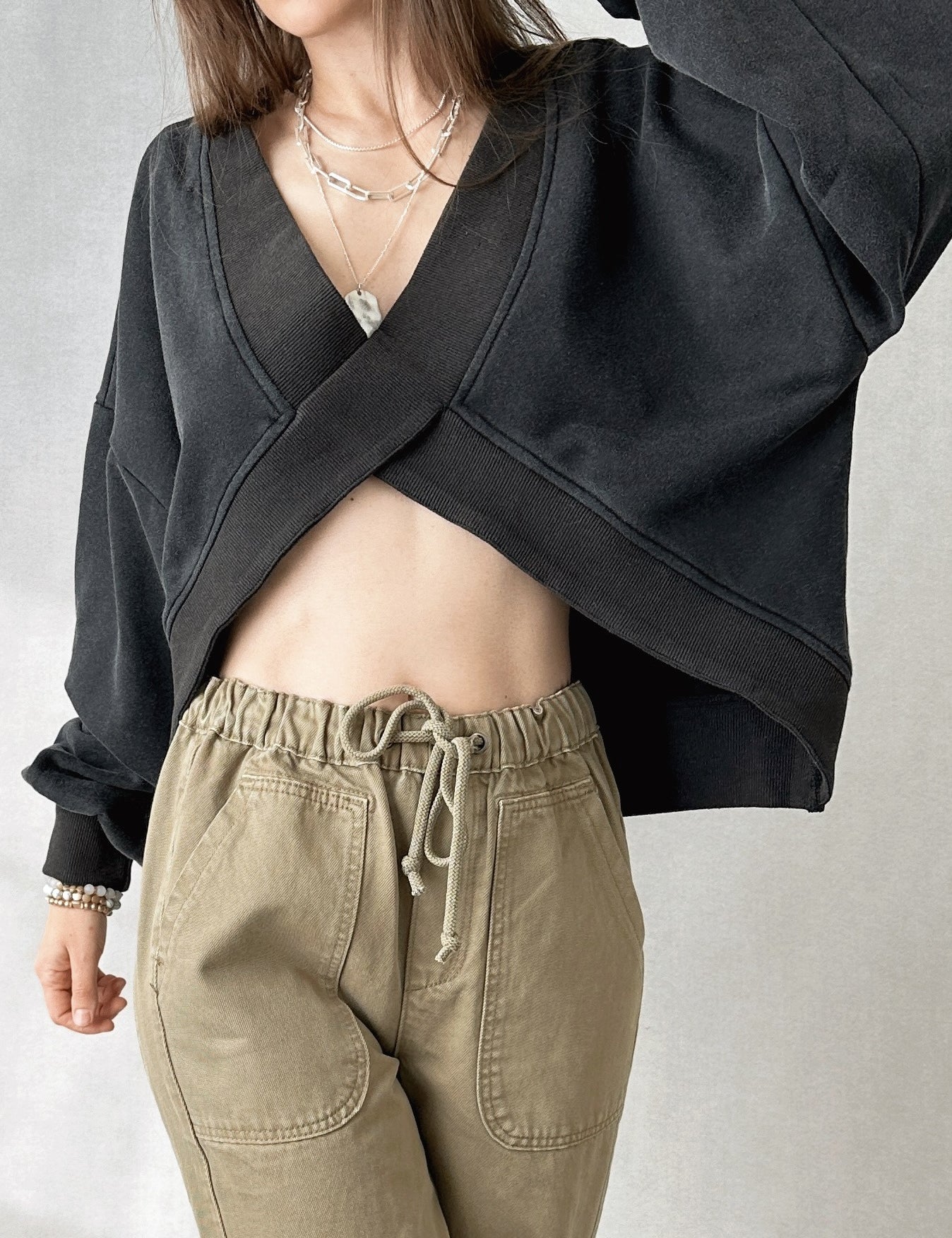 Astor Cropped Sweatshirt - alldeserved.com