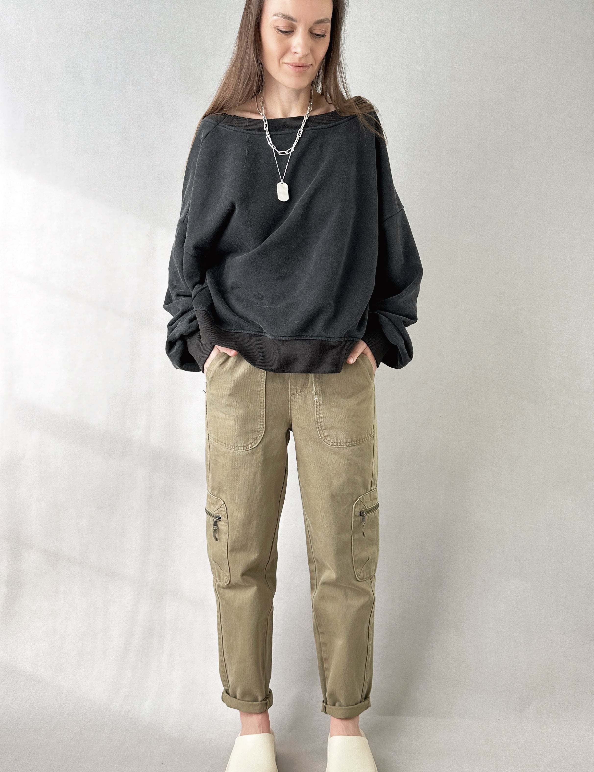 Astor Cropped Sweatshirt - alldeserved.com