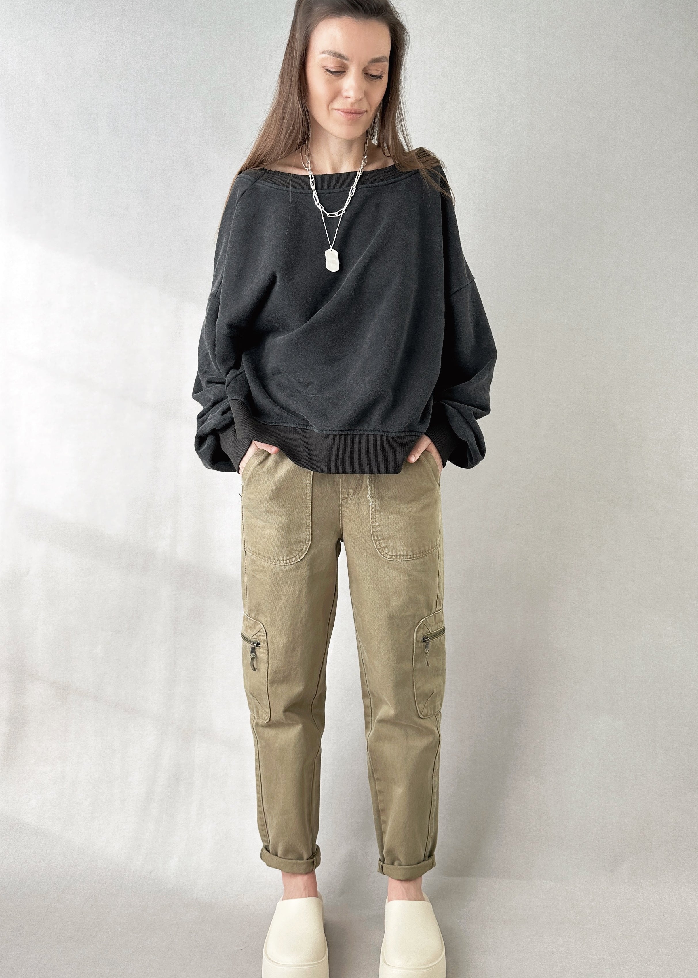 Astor Cropped Sweatshirt - alldeserved.com