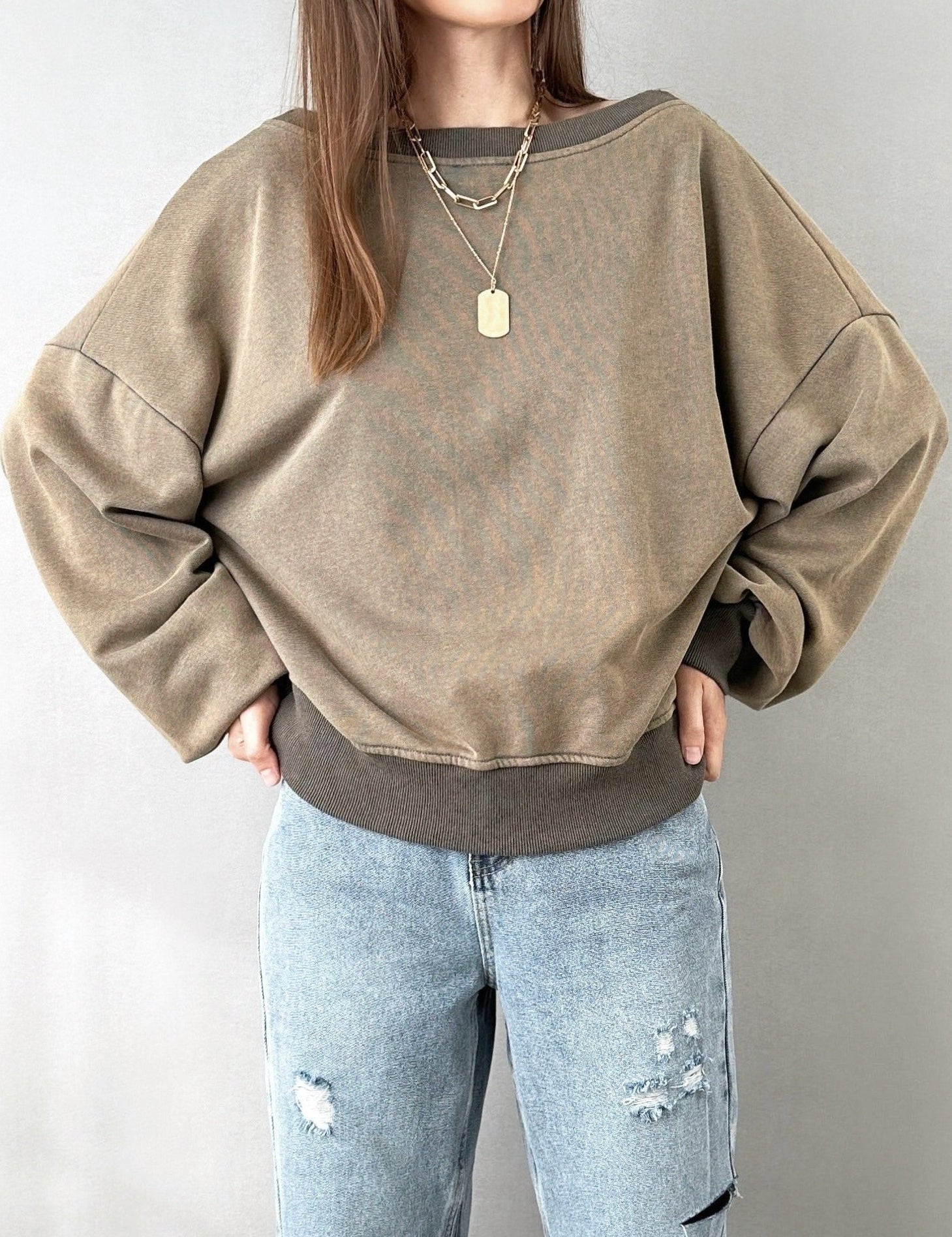 Astor Cropped Sweatshirt - alldeserved.com