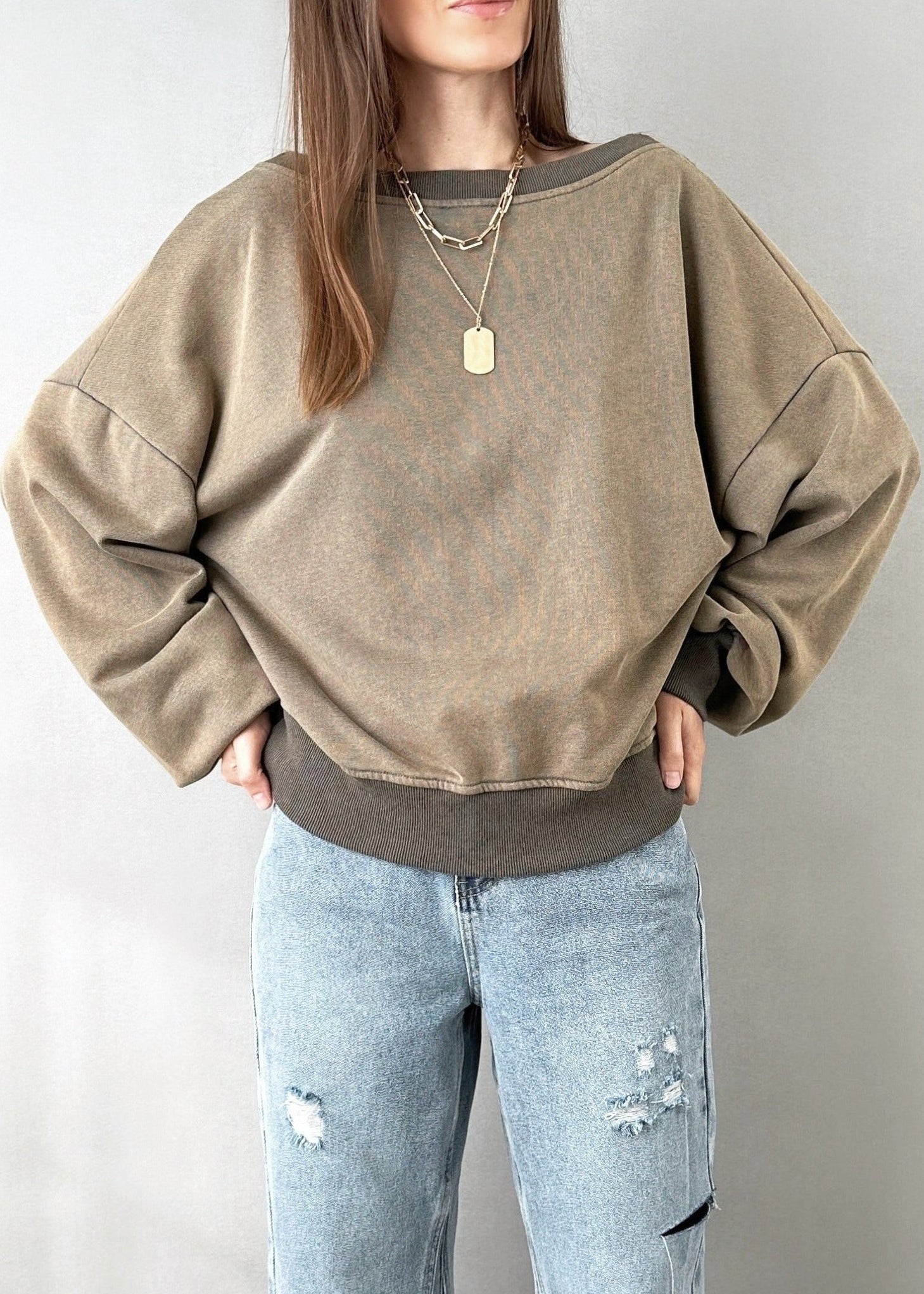 Astor Cropped Sweatshirt - alldeserved.com