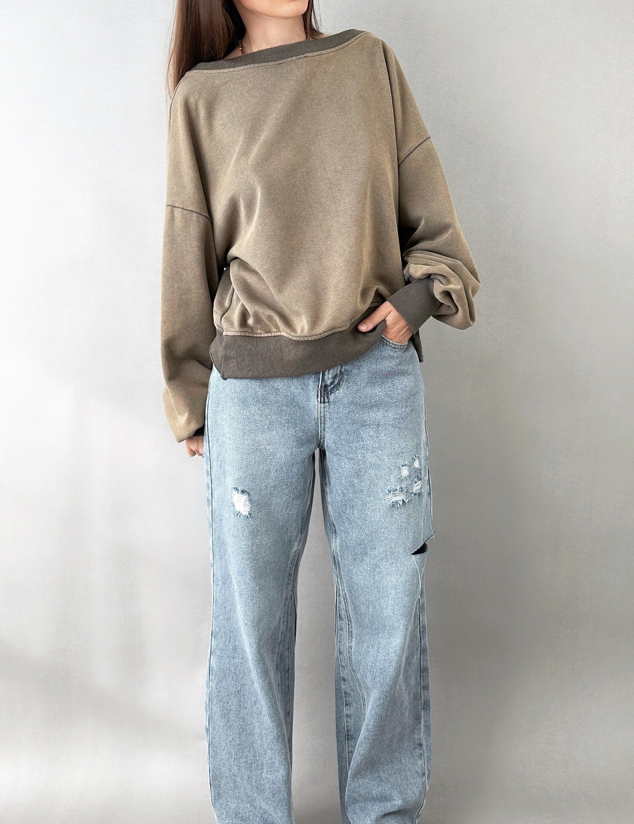 Astor Cropped Sweatshirt - alldeserved.com