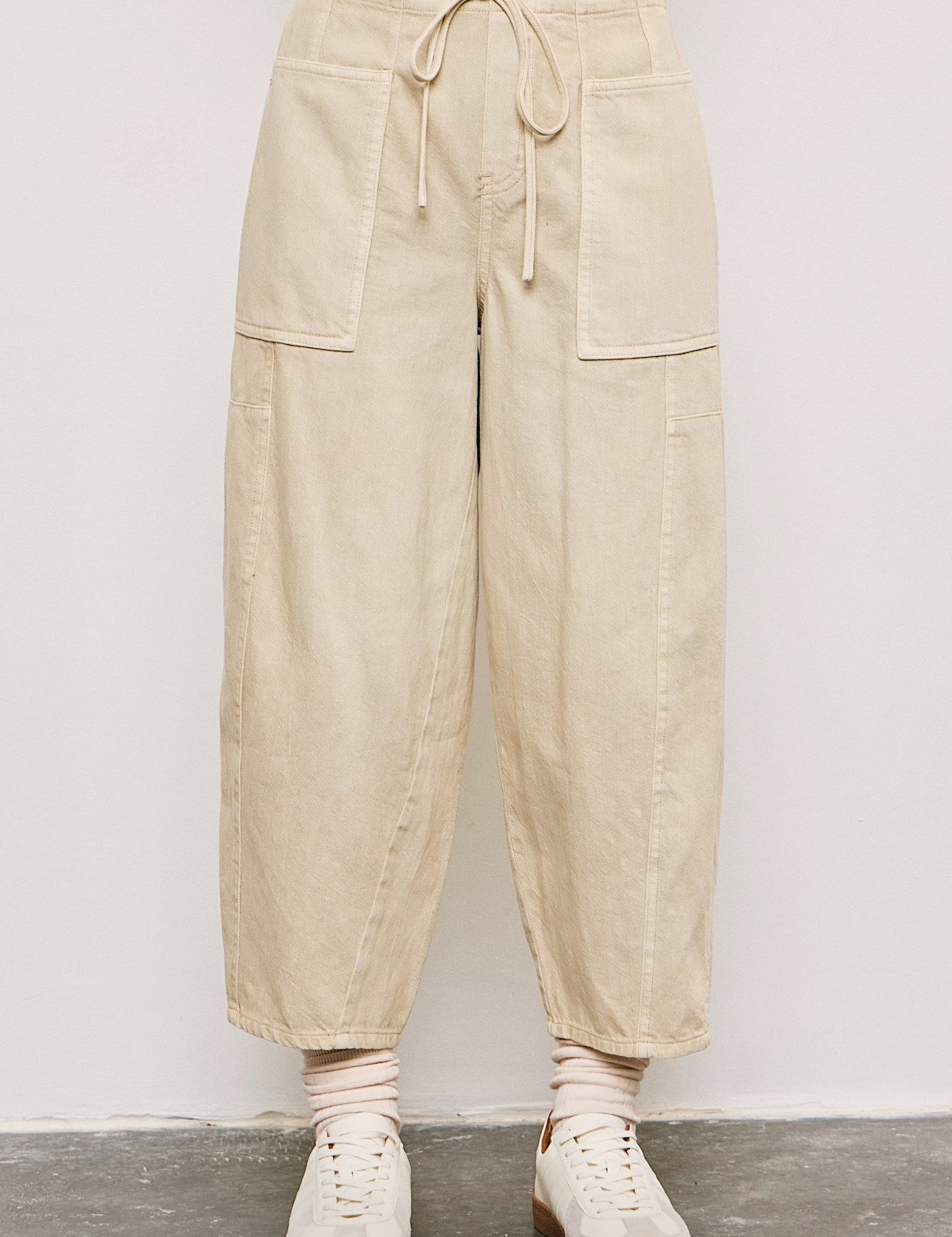Moxie Washed Barrel Pull-On Pants - alldeserved.com