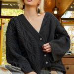 Knit and Quilt Relaxed Cardigan - alldeserved.com