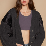 Knit and Quilt Relaxed Cardigan - alldeserved.com