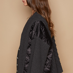 Knit and Quilt Relaxed Cardigan - alldeserved.com