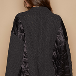 Knit and Quilt Relaxed Cardigan - alldeserved.com