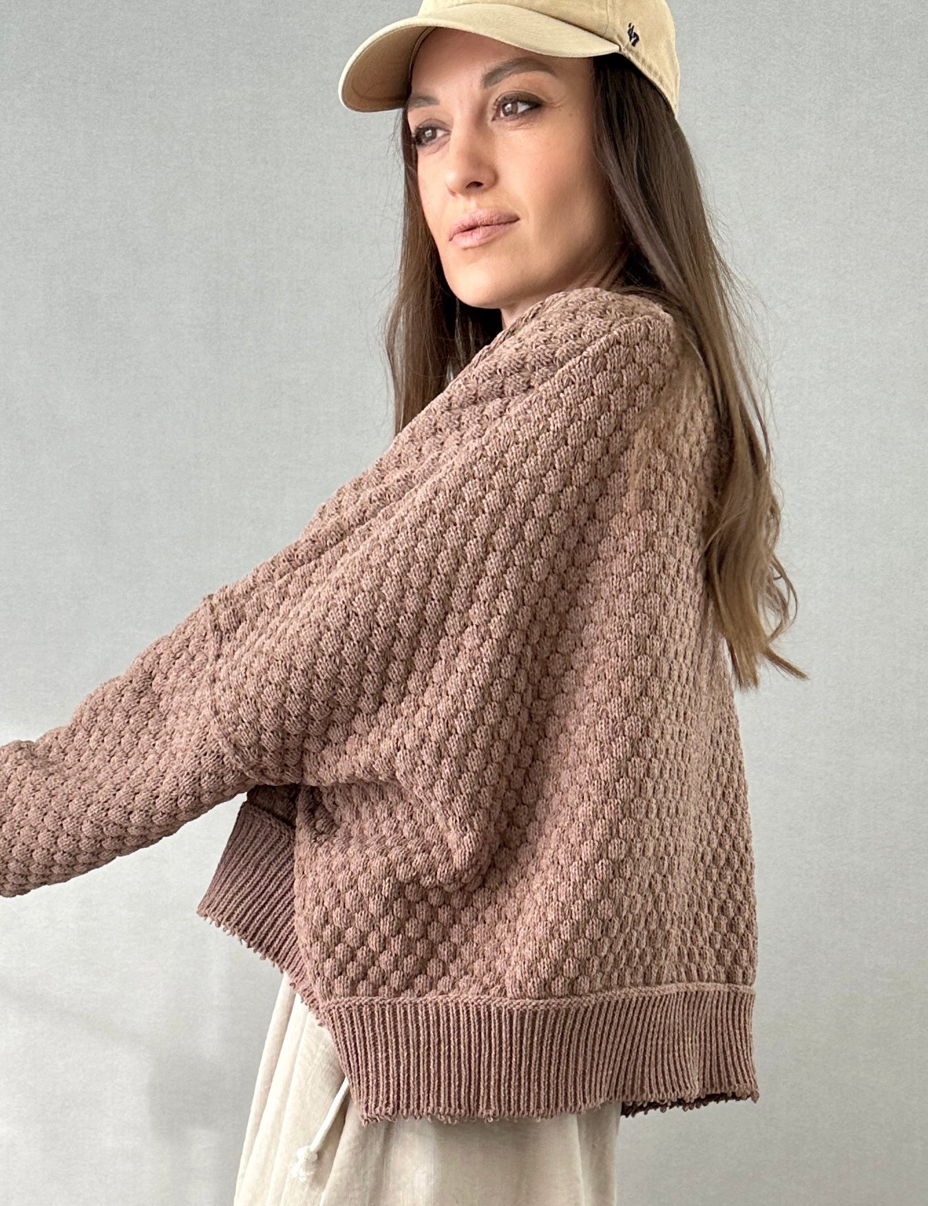 The Street Oversized Ribbed Sweater - alldeserved.com