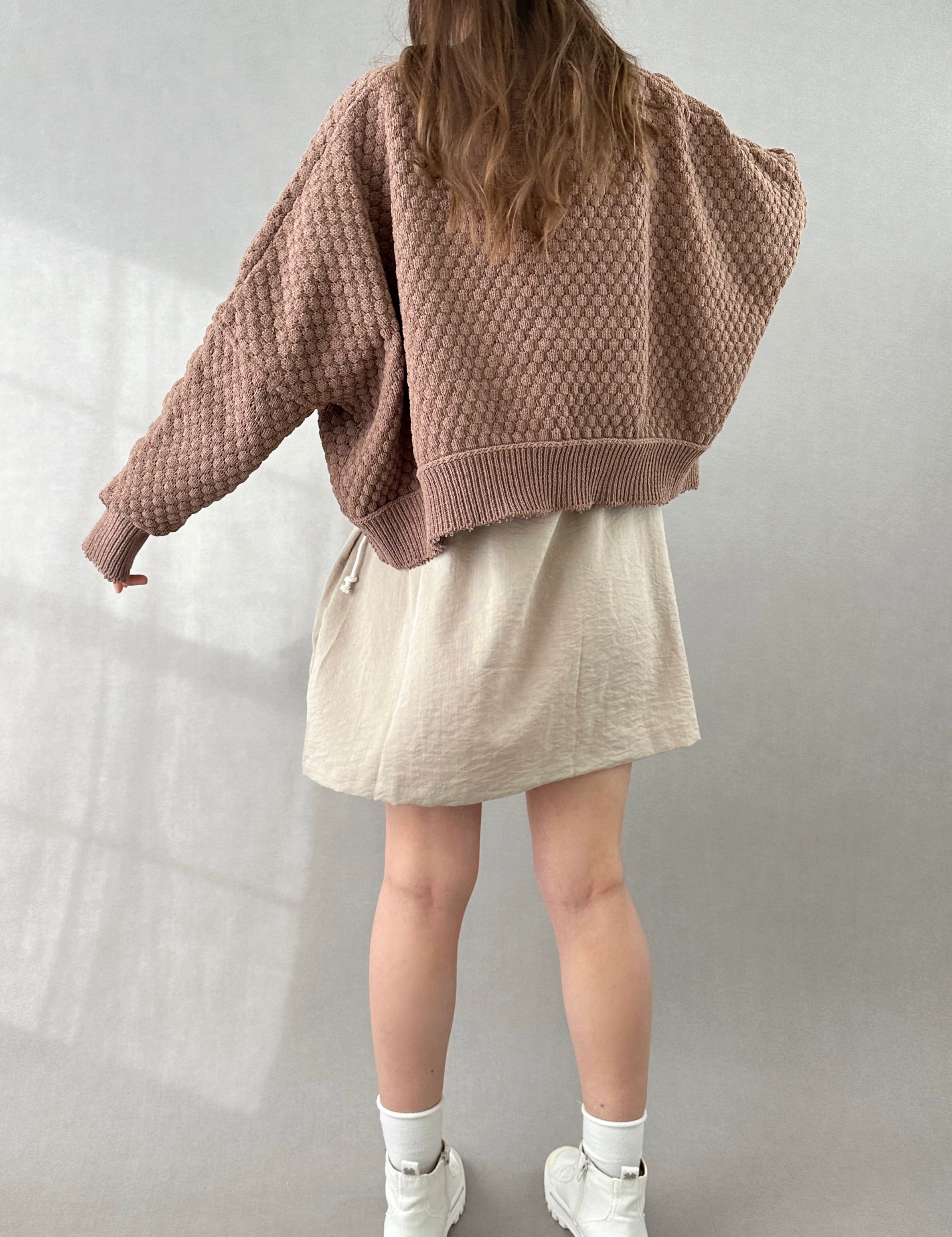 The Street Oversized Ribbed Sweater - alldeserved.com