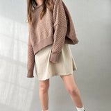 The Street Oversized Ribbed Sweater - alldeserved.com