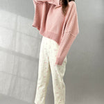 The Street Oversized Ribbed Sweater - alldeserved.com