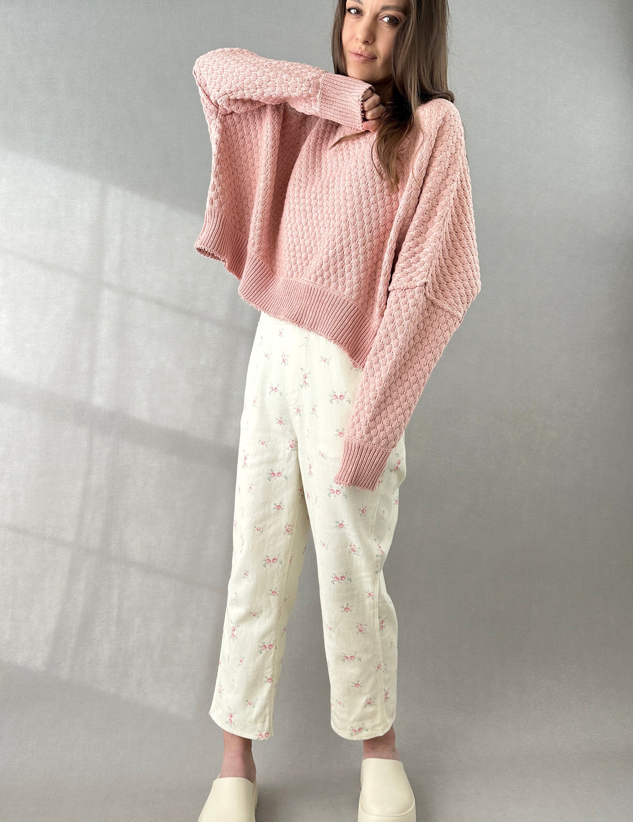 The Street Oversized Ribbed Sweater - alldeserved.com