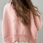 The Street Oversized Ribbed Sweater - alldeserved.com